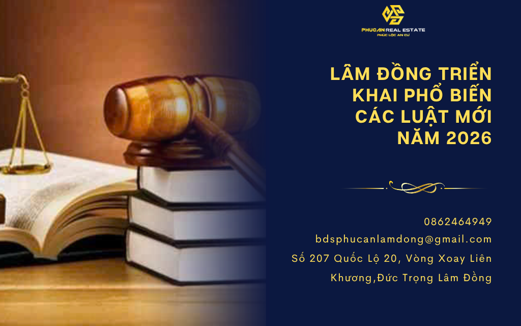 Lâm Đồng triển khai phổ biến các luật mới năm 2026