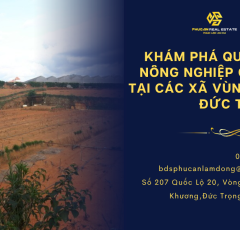 Khám phá quỹ đất nông nghiệp giá rẻ tại các xã vùng ven Đức Trọng