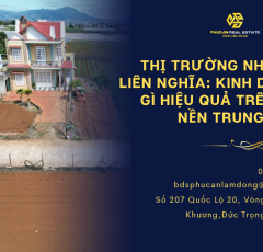 Thị trường nhà đất Liên Nghĩa: Kinh doanh gì hiệu quả trên đất nền trung tâm?