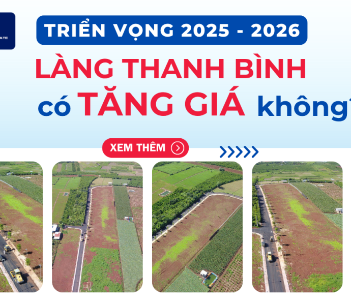 Triển vọng 2025–2026: Làng Thanh Bình có tăng giá không?