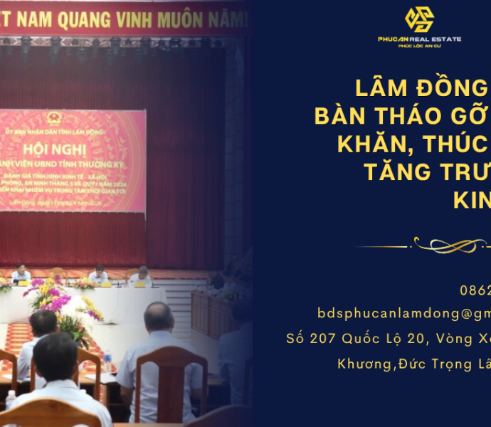 Lâm Đồng họp bàn tháo gỡ khó khăn, thúc đẩy tăng trưởng kinh tế