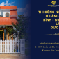 Thi công nhà mẫu ở Làng Thanh Bình - Đinh Văn Lâm Hà - Đức Trọng