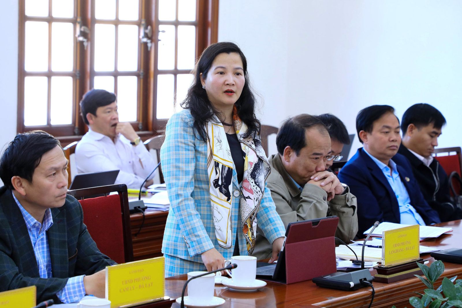 Lãnh đạo phường Lang Biang - Đà Lạt nêu ra nhiều tồn tại trong quản lý đất đai, xây dựng và thu gom rác thải tại địa bàn