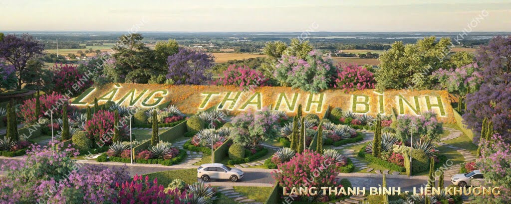 Phối cảnh Làng Thanh Bình