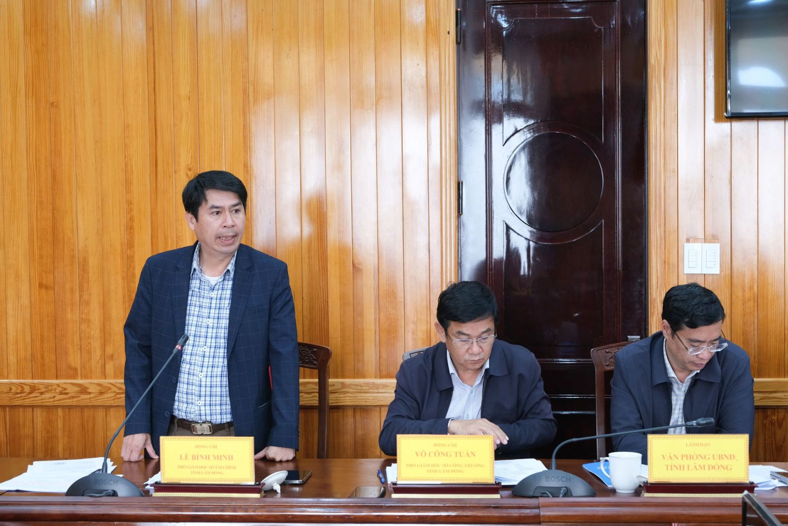 Lãnh đạo Sở Tài chính nêu tình hình thực hiện rà soát các dự án