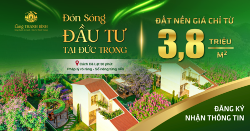 ĐẤT NỀN LÀNG THANH BÌNH – ĐỨC TRỌNG