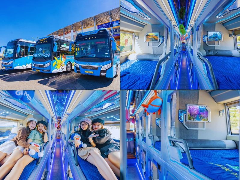 Xe Giường Nằm Đi Tuyến Sài Gòn Đà Lạt